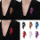 Anstecknadel von Equine Styles, handgefertigter-Rot 3