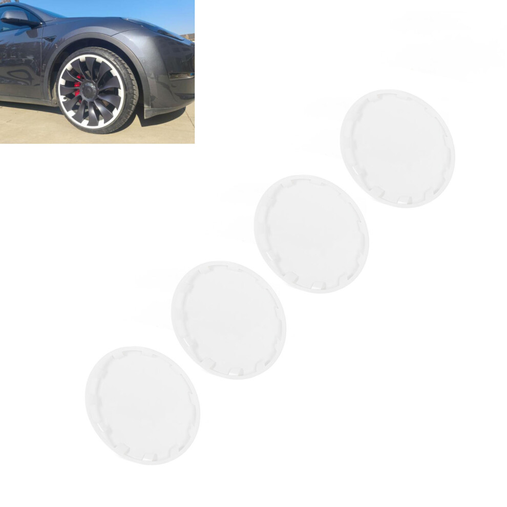 4 Abs Wheel Rim Protection Rings For Tesla Model Y 7055741535536