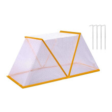 Cubierta para Plantas Aceleradora de Hileras de Jardín, 49 X 38 X 22 cm, Plegable, para Parterres Elevados, Hileras de Verduras, Cubierta Protectora
