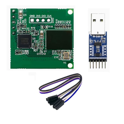 LD6001C 60GHz MmWave  Sensor+CH340 Board Passenger Flow Statistics Sensor Module Entranc/Exit Human Presence Sensor