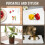 Stone Drying Mat for Kitchen Counter, Super Absorbent, Heat Resistant Dish Drying Mats, Tableware Mat 6