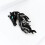 Horse Designs Brooch Three Tone Alloy Accessory For-brown 5