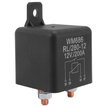 Batterietrennrelais 12V 4-Pin WM686 Startrelais Auto ein / AUS-Schalter SchließEr Relais RL/280 200A