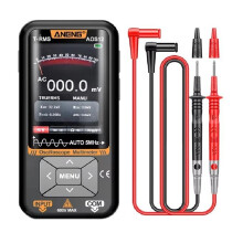ANENG Osciloscópio Multímetro 2 em 1 AOS12 5 MHz 48 MSa/S Amostragem Osciloscópio Portátil Multifuncional Teste Elétrico