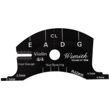 Modello di Stampo Multifunzionale per Ponti di Violino 4/4 Strumento di Riferimento per la Riparazione di Ponti di Violino Strumenti per la Creazione