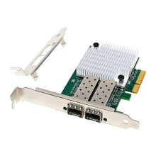 PCI-E Gigabit Server Netwerkkaart Dual Port PCIE X4 Ethernet LAN-Kaart 1000 Mbps met 82576-Chip voor Win7/8/10