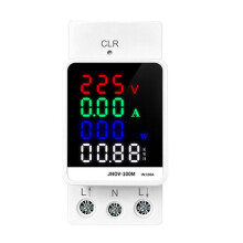 AC 70-270V 100A 25KW Multifunction AC Digital Voltage Ammeter Power Factor Meter Electric  Monitor Meter Wattmeter