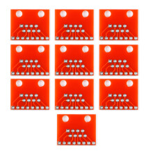 10 Stuks Draagbare Modulaire Connectoren / Ethernet-Connectoren RJ45 Breakout Board Adapter Connector Module Board