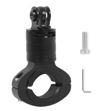 FüR Gopro12-Kameras, 360-Drehung, Schnelle Demontage, Metall-Lenkerrohrschelle, Schnelle Installation, Befestigungshalterung, B