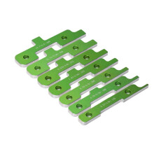 7 Blocs de Réglage de Jauge pour le Travail Du Bois, Barres de Réglage pour Table de Scie à Bois, Jauge de Hauteur, Bloc de Mesure
