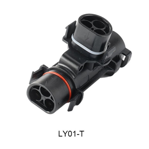 Solar PV Connector Plug Waterproof IP68 4000V 40A for Solar PV System Panel Parallel Protection Kit LY01-T 2