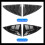 Car Rear Shutter Window Cover for  Model Y Rear Triangular Louver Decoration Cover Accessories Gloss Black 9