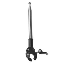 Asta Portabandiera Telescopica da 1,2 M Asta Portabandiera In Acciaio Inossidabile Asta Portabandiera Sventolante Supporto da Auto per Auto Camion