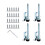 4Pcs Adjustable Chair Levelers Legs Height Adjuster Table Leg 1
