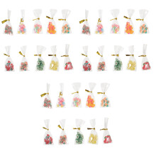 30Pcs Stable Material Miniature Food Prop DIY Pretend Toy