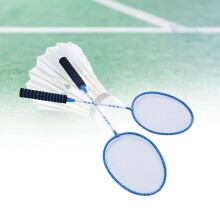 2 Pcs Badminton Rackets Adults Teens