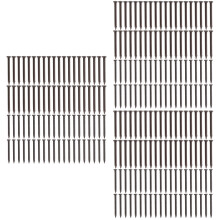 6Box Black Stainless Steel Pointed Cement Nails Kit for Home Projects