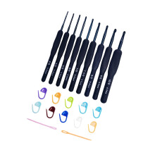 Häkelnadel-Kollektion aus-9-teiliges Set-Zubehör