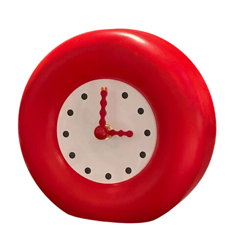 Easy Installation Dopamine Clock Art Design Quiet Under-Red