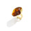 Everyday Wear Lightweight Resin Geometric Ring Irregular-brown 1