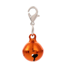 30Pieces Daily Use Pet Collar Bells with Loud Sound-Orangered