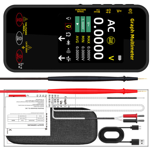 Graphics Recording Multimeter for Easy Transport Accurate