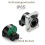 10PCS Ethernet Rj45 Chassis Socket NE8FDP Ethernet Pass Through Connector IP65 Waterproof D 2