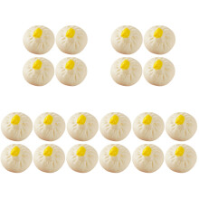 20St PVC Broodje Decor Wit Voor Thuis Keukenspel En Fotoprop