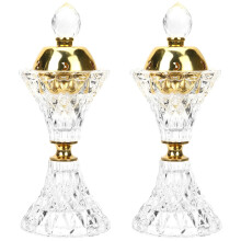 2St Robuuste Kristallen Aroma Brander Voor En Theeceremonie