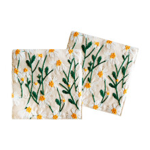 Homes Decors Piece Daisy Coasters Practical Unique Addition Any