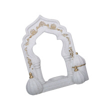 Arabian Themed Castles Statue Ornament Resin With Moon Design-1