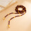 Comfortable Lightweight Beaded Necklace Stackable-Champagne 5