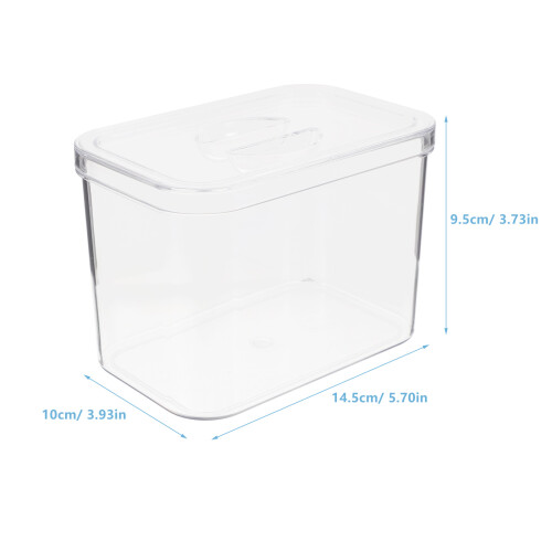 3St Heldere Plastic Kruidenbox Voor Zout Peper Gebruik 1