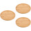 3St Multifunctionele Bamboe Dienplaten Voor Snacks En Opslag 5