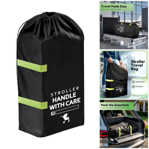 High Capacity Water Resistant Storage Bag for Strollers Gear 1