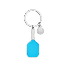 Lightweight Portable Pickleball Paddle Keychain for Sports-Blue