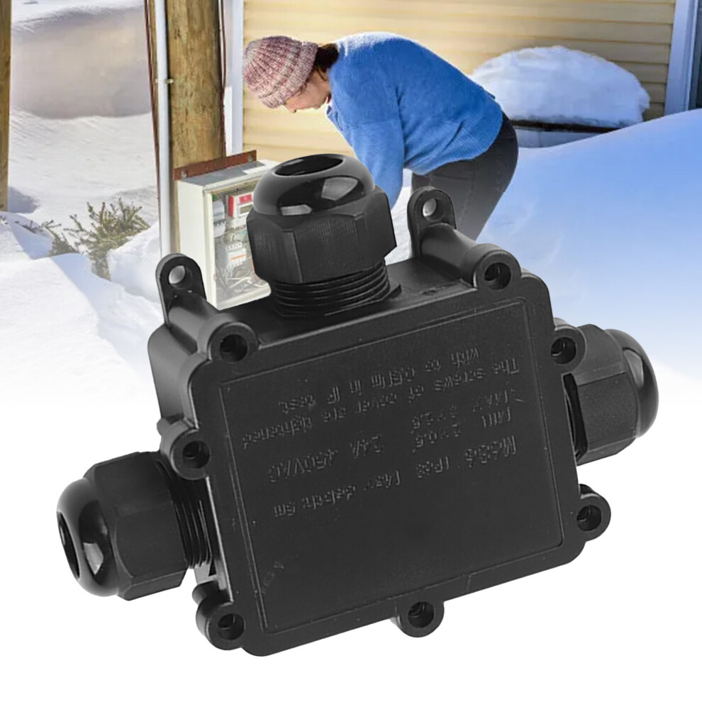 Waterproof Junction Box M686 3-Way Cable