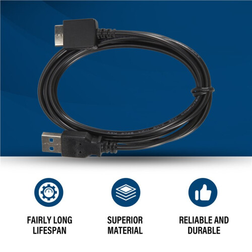 USB Data Charger Cable for  Walkman MP3 Player 1