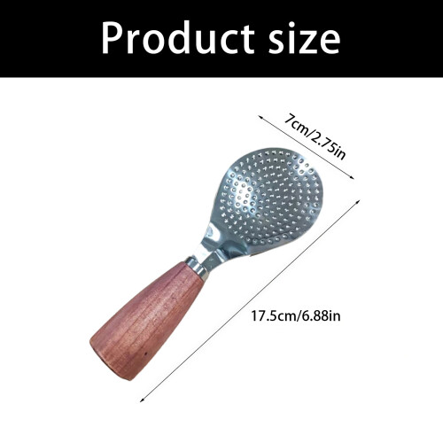 Wooden Handle Rice Spoon Paddle Standing-Plastic handle squar 1