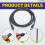 5M USB-C to  Power Cable for PD Chargers Compatible with for Starlink  Efficient Charging Solution 5