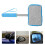 3St Compacte Auto - En Spiegelreiniger Handheld in Sky Blue 8
