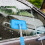 3St Compacte Auto - En Spiegelreiniger Handheld in Sky Blue 9