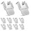 High Load Capacity Picture Hook Effortlessly Supporting-10pcs 1