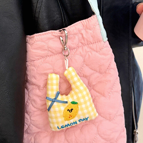 Decoratieve knuffel sleutelhanger, schattig-Blauw 1