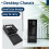 A09 HTPC Computer Case  ITX Gaming PC Chassis Desktop Chassis USB2.0 Computer Case Home Computer Case Black 6