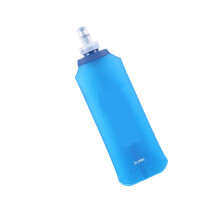 Leichte, faltbare Soft Flask-Wasserflasche zum Laufen,-Blau