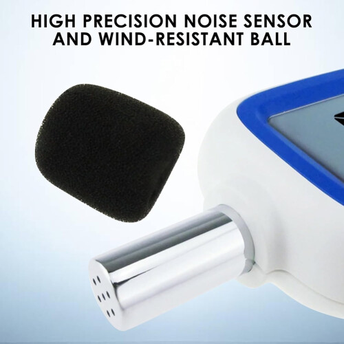 Decibel Meter with Data Logging,Enable App Data Recording  Smartphone/, 30dB to 130dB Sound Level Meter for Home 2