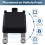 284385HK2A Car Front Cruise Distance  Sensor for  Rogue Altima 2017-2021 Reversing  Module Sensor 5