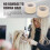 200 pezzi 5mm Biondi Colore silicone foderato micro Anelli collegamenti Beads collegamento per le estensioni 7