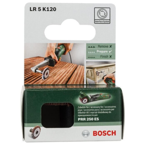 Bosch Flap roller 5mm Grain 120 - BOSCH - Accessories PRR / TEXORO 1
